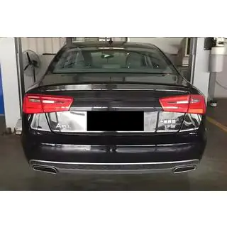 Задний диффузор с насадками на выхлоп DPT S-Line-style (2011-2014) фото 1