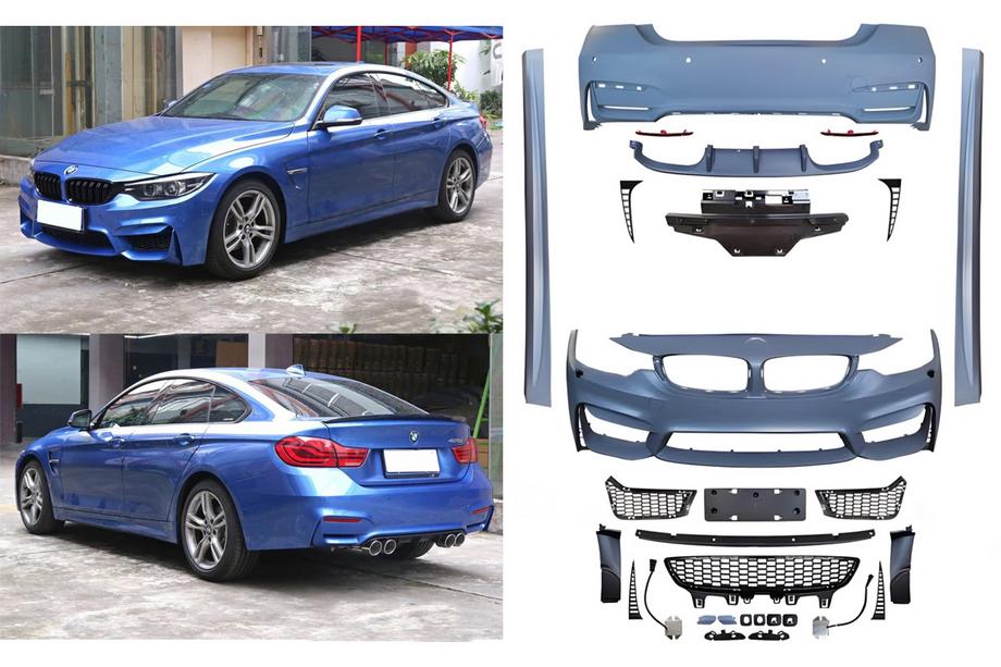 BMW 4 серия F32/F33/F36 2012-2020 гг. Комплект обвеса F82 M4 (для F36) Фото 2