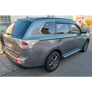 Боковые Подножки OEM V1 (2 шт, Алюминий) Mitsubishi Outlander 2012-2021 гг. фото 3