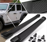 Jeep Wrangler 2018- гг. Боковые Подножки OEM V2 (для пятидверного, 2 шт) фото 1