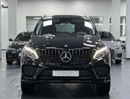 Mercedes GLE/ML class W166 2011-2018 гг. Передняя решетка GT Panamericana Черная (для GLE) фото 1