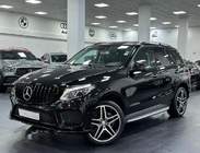 Mercedes GLE/ML class W166 2011-2018 гг. Передняя решетка GT Panamericana Черная (для GLE) фото 2