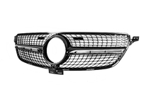 Mercedes GLE/ML сlass W166 2011-2018 гг. Тюнинг решетка Diamond Black (GLE) фото 3