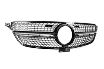 Mercedes GLE/ML сlass W166 2011-2018 гг. Тюнинг решетка Diamond Black (GLE) фото 4