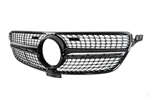 Mercedes GLE/ML сlass W166 2011-2018 гг. Тюнинг решетка Diamond Black (GLE) фото 7