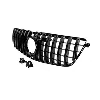 Передняя решетка GT Panamericana Black (для GL High) Mercedes GL/GLS сlass X166 2012-2019 гг. фото 4