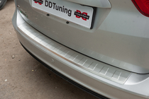 Ford C-Max/Grand C-Max 2010-2019 гг. Накладка на задний бампер OmsaLine (нержавейка) фото 7