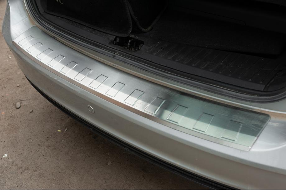 Ford C-Max/Grand C-Max 2010-2019 гг. Накладка на задний бампер OmsaLine (нержавейка) Image