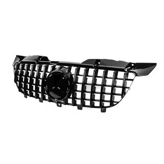 Передняя Решетка GT Panamericana Черная (2006-2013) Mercedes Sprinter W906 2006–2018 гг. фото 4