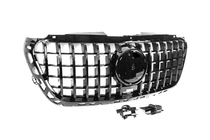 Mercedes Sprinter W907/W910 2018- гг. Передняя Решетка Panamericana GT Panamericana Черная Premium фото 4