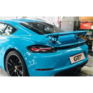 Спойлер GT4 Porsche Boxster/Cayman 982 (718) 2016- гг. фото 1