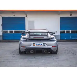 Спойлер GT4 RS Porsche Boxster/Cayman 982 (718) 2016- гг. фото 1