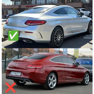 Комплект обвеса с диффузором для Coupe (дизайн Black Mamba C63GT) фото 4