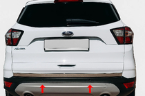 Ford Kuga/Escape 2013-2019 гг. Накладка на багажник нержавейка фото 3