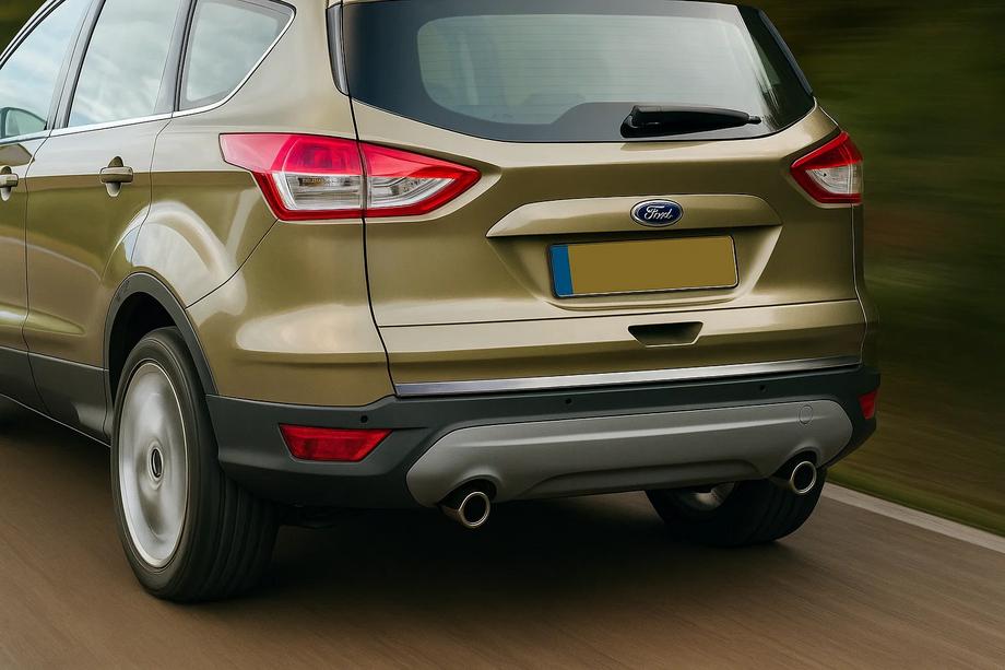 Ford Kuga/Escape 2013-2019 гг. Накладка на багажник нержавейка Image