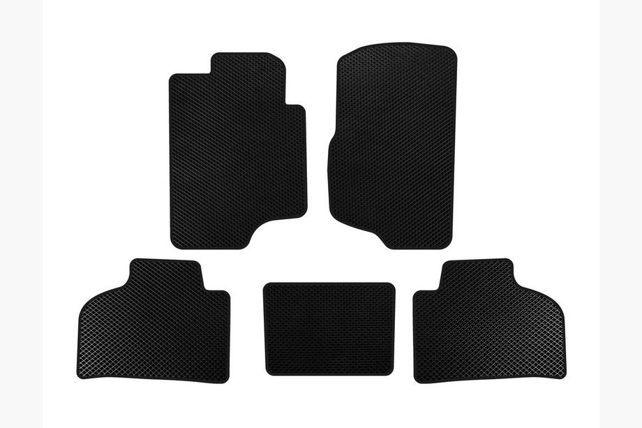 Chevrolet Silverado 2007-2013 гг. Коврики EVA (Черный) Image