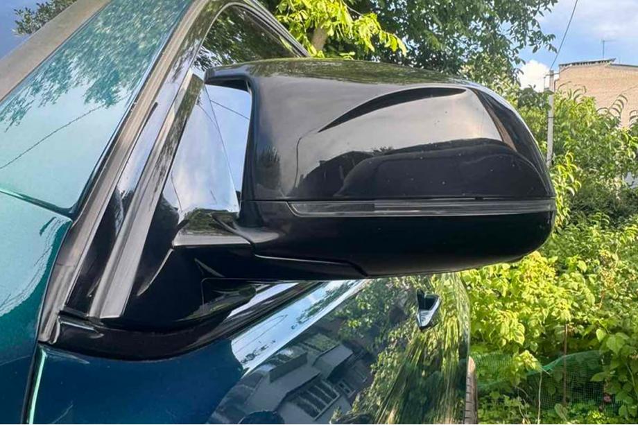 BMW X6 F16 2014-2019 гг. Накладки на Зеркала M-Look (с Защелками, 2 шт) Image