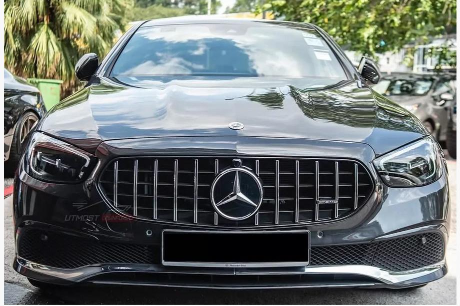 Mercedes E-class W213 2016-2023 гг. Передняя решетка радиатора GT Panamericana (для SW, 2020+) Фото 1