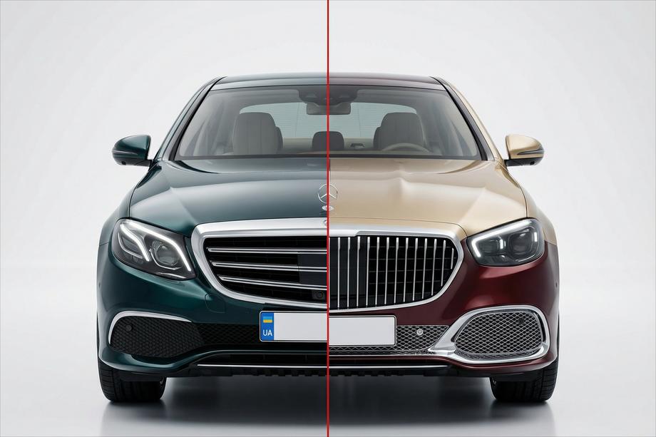 Mercedes E-сlass W213 2016-2023 гг. Комплект рестайлинга в Maybach 2024 Image