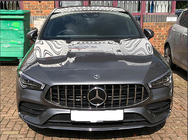 Mercedes CLA C118 2019- гг. Передняя решетка Panamericana GT (для 2023-2025) фото 5