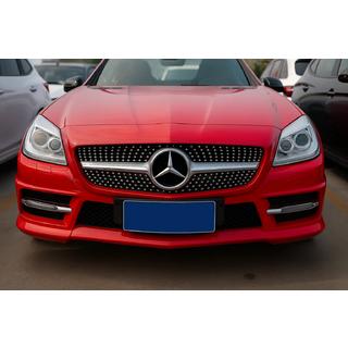 Передняя решетка Diamond Black Mercedes SLK R172 2011-2016 гг. фото 1
