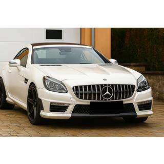 Передняя решетка GT Panamericana Mercedes SLK R172 2011-2016 гг. фото 1