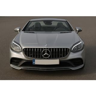 Передняя решетка GT Panamericana Mercedes SLC R172 2016-2020 гг. фото 1