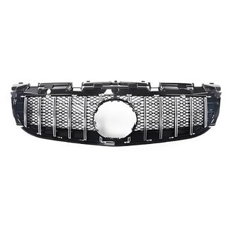 Передняя решетка GT Panamericana Mercedes SLC R172 2016-2020 гг. фото 2