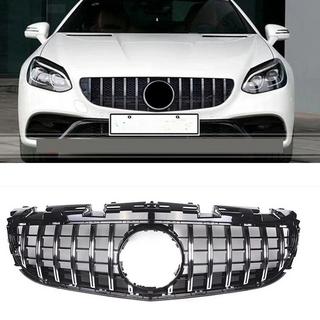 Передняя решетка GT Panamericana Mercedes SLC R172 2016-2020 гг. фото 3