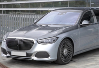 Mercedes S-class W223 2020- гг. Передняя решетка Maybach фото 2