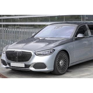Передняя решетка Maybach Mercedes S-сlass W223 2020- гг. фото 2