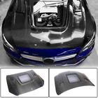 Mercedes C-сlass W205 2014-2021 гг. Капот V2 (Карбон) фото 1
