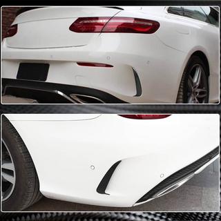 Накладки на Задний Бампер V1 (для Coupe/Cabriolet Base/AMG-Line/C43 AMG 2015-2019, Карбон) фото 4