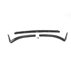Mercedes C-class W205 2014-2021 гг. Передний лип-спойлер V1 на бампер (Купе/Кабриолет C63 AMG 2015-2019, Карбон) фото 7