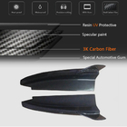 Mercedes C-class W205 2014-2021 гг. Накладки на задний бампер V2 (для Coupe/Cabriolet AMG-Line / C43 AMG 2015-2019, Карбон) фото 5