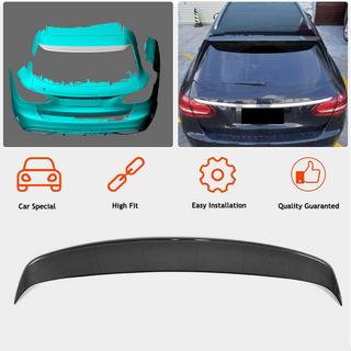 Спойлер (для Base/AMG-Line SW 2015-2019, Карбон) Mercedes C-сlass W205 2014-2021 гг. фото 2