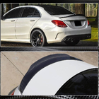 Mercedes C-class W205 2014-2021 гг. Спойлер V4 (для SD 2015-2021, Карбон) фото 5