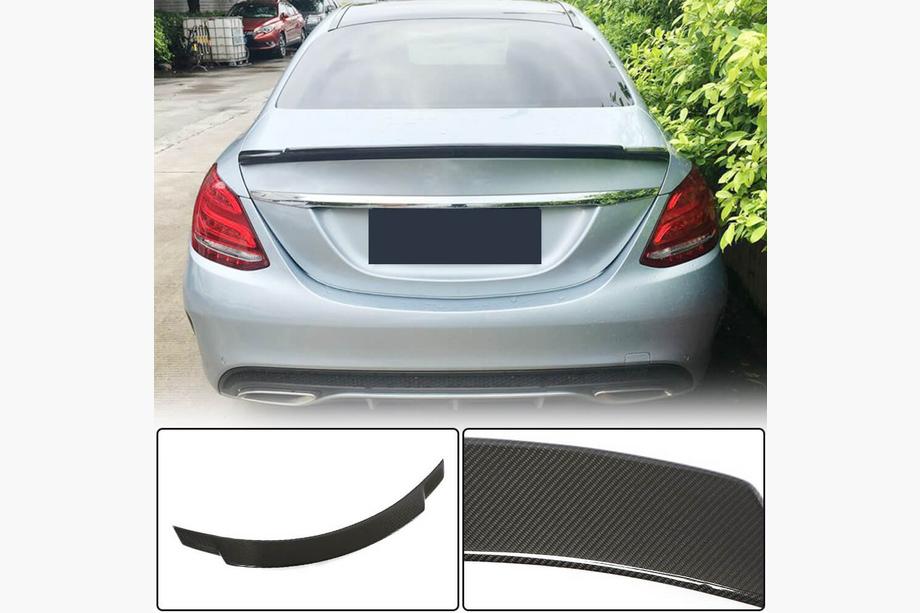 Mercedes C-class W205 2014-2021 гг. Спойлер V8 (для SD 2015-2021, Карбон) Image