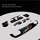 Mercedes C-class W205 2014-2021 гг. Диффузор заднего бампера с насадками выхлопа (для SD C43 AMG 2015-2021, Карбон) фото 3