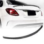 Mercedes C-class W205 2014-2021 гг. Спойлер V9 (для SD 2015-2019, Карбон) фото 1