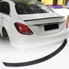 Mercedes C-class W205 2014-2021 гг. Спойлер V10 (для SD 2015-2019, Карбон) фото 1