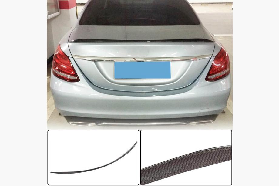 Mercedes C-class W205 2014-2021 гг. Спойлер V11 (для SD 2015-2021, Карбон) Image