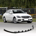 Mercedes C-class W205 2014-2021 гг. Накладка на передний бампер Lip V2 (для SD Base 2019-2021, Карбон) фото 1