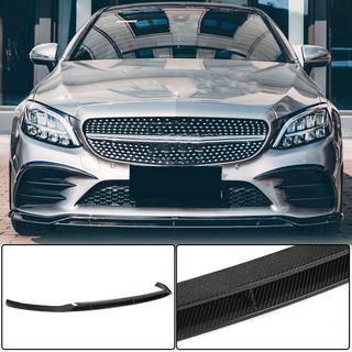 Передний бампер Лип V1 для C43 AMG 2019-2021 Карбон фото 1