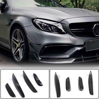 Карбоновые Накладки на Передний Бампер для C63 AMG 2015-2019 фото 2