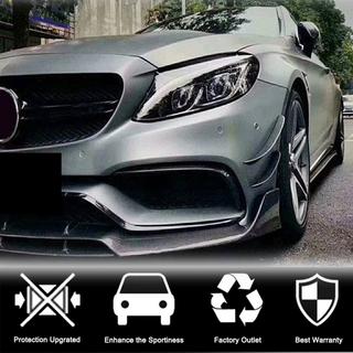 Карбоновые Накладки на Передний Бампер для C63 AMG 2015-2019 фото 3