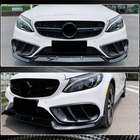Mercedes C-class W205 2014-2021 гг. Карбоновые накладки на противотуманные фары для C43 AMG 2015-2019 фото 4