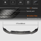 Mercedes C-class W205 2014-2021 гг. Передний спойлер Lip V2 для C43 AMG 2015-2019 Карбон фото 6