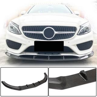 Передний бампер Лип V3 для C43 AMG 2015-2019 Карбон фото 1