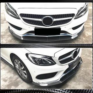 Передний бампер Лип V3 для C43 AMG 2015-2019 Карбон фото 3